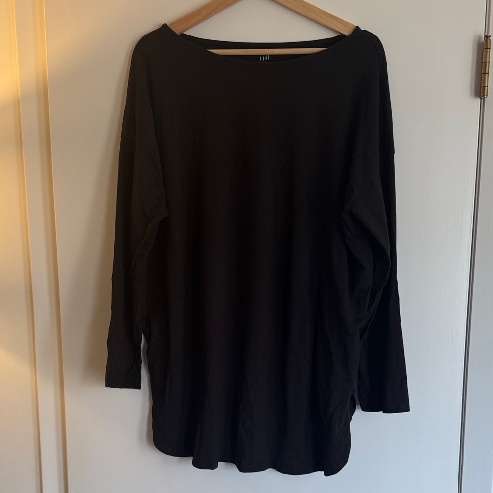 J. Jill Black Luxe Supima Tunic